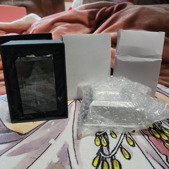 Hakuoki Saito 3D Crystal LED Light Up Figure Prism Hakuouki Rare - Picture 12 of 12